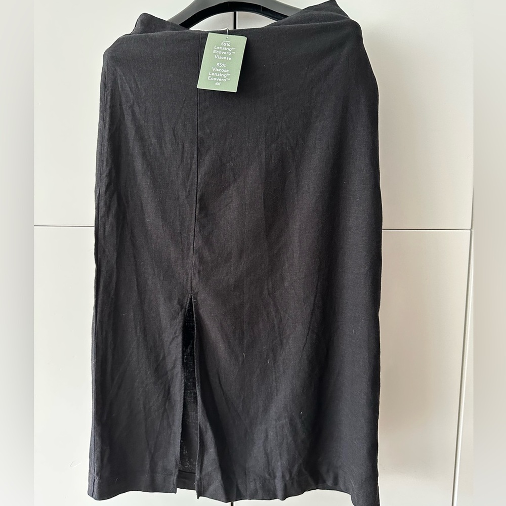H&M Linen Pencil Skirt